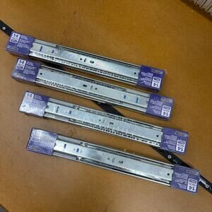 Liberty Soft Close Ball Bearing Drawer Slides 14 Inch Lot of 4 Pairs New
